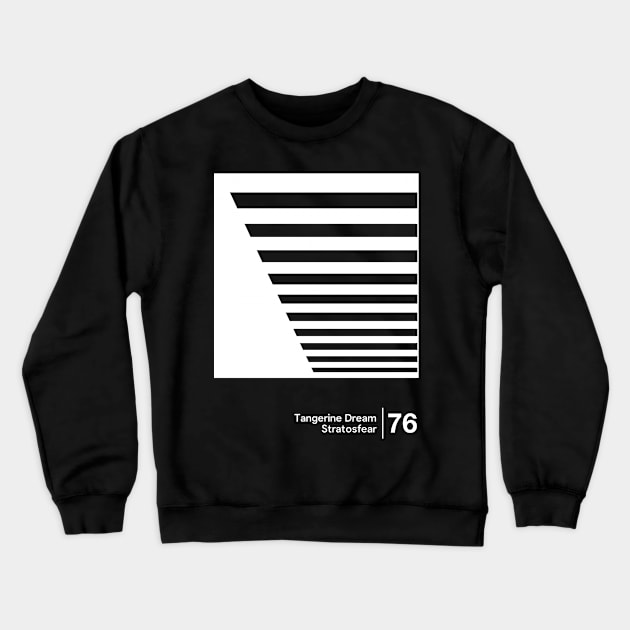 Stratosfear / Minimalist Graphic Artwork Design Crewneck Sweatshirt by saudade